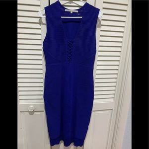 Blue Rachel Roy dress